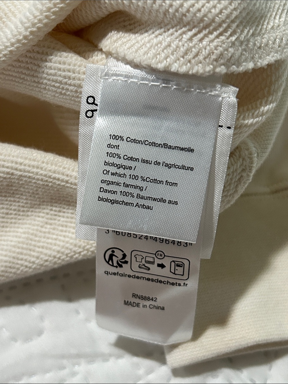 Cyrillus PEANUTS -Cream 'Summer Break' Snoopy Crewneck Sweatshirt Sz: 10 - Picture 6 of 6